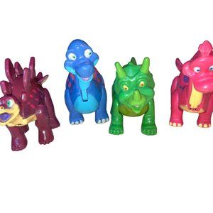 Downtown Disney T-Rex Cafe Restaurant Figures Set Of 34Dinosaurs Toys Collection